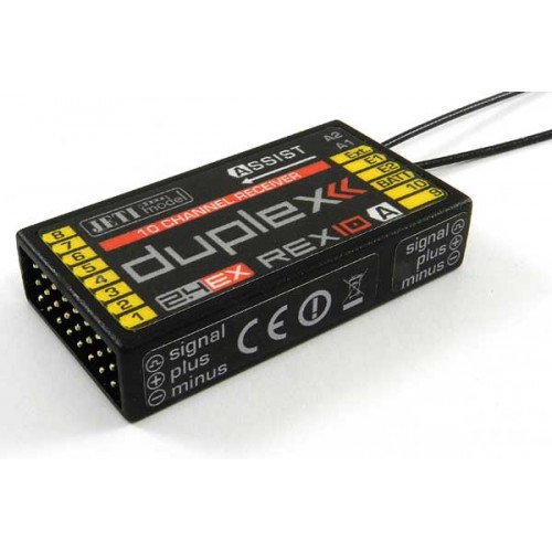 Jeti Duplex REX10A ASSIST Receiver